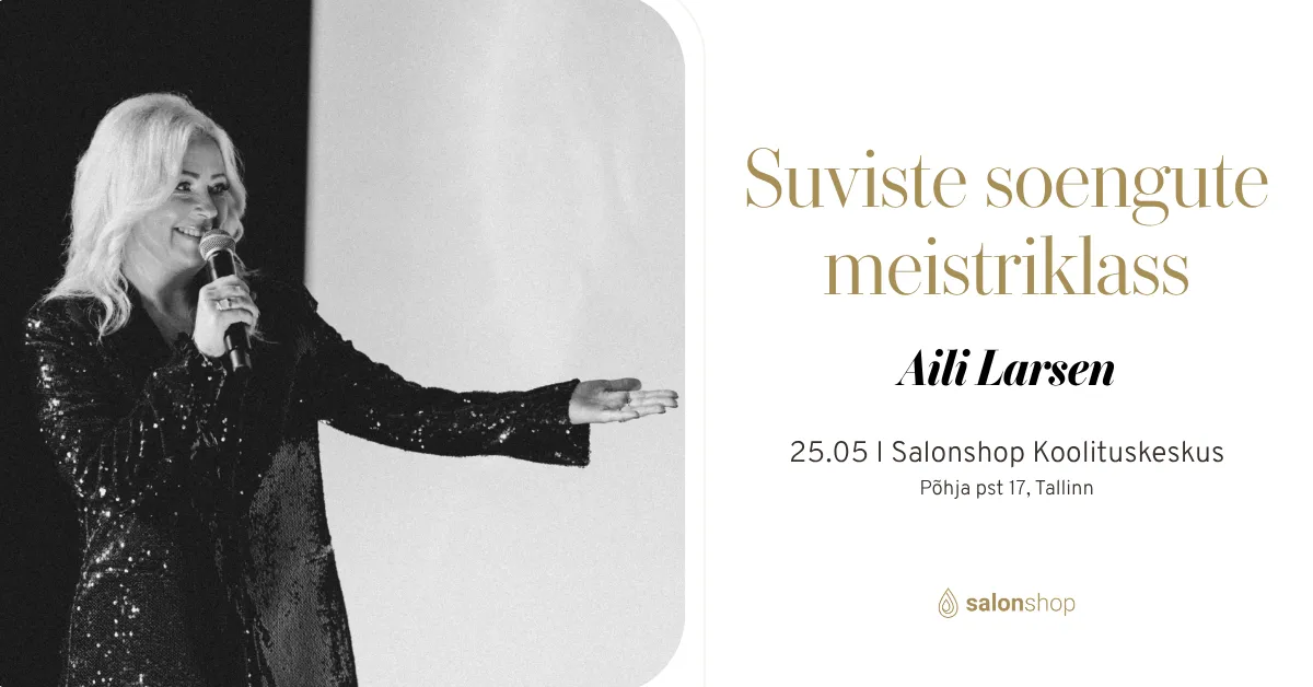 Aili Larsen I Suvine soengukoolitus!